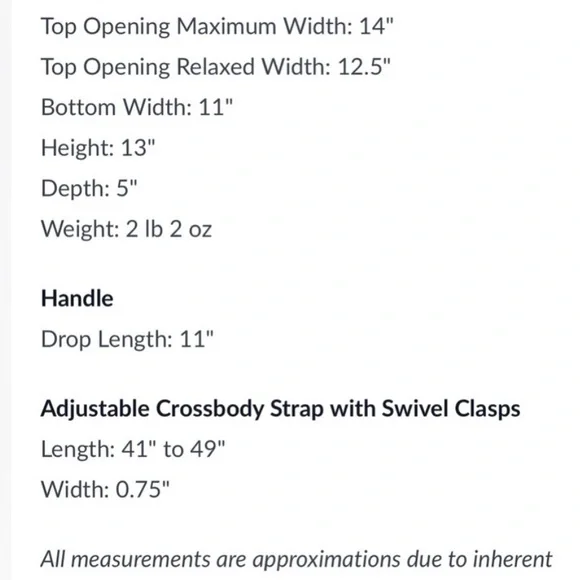 Portland Leather Crossbody Tote in Cognac - Picture 3 of 3